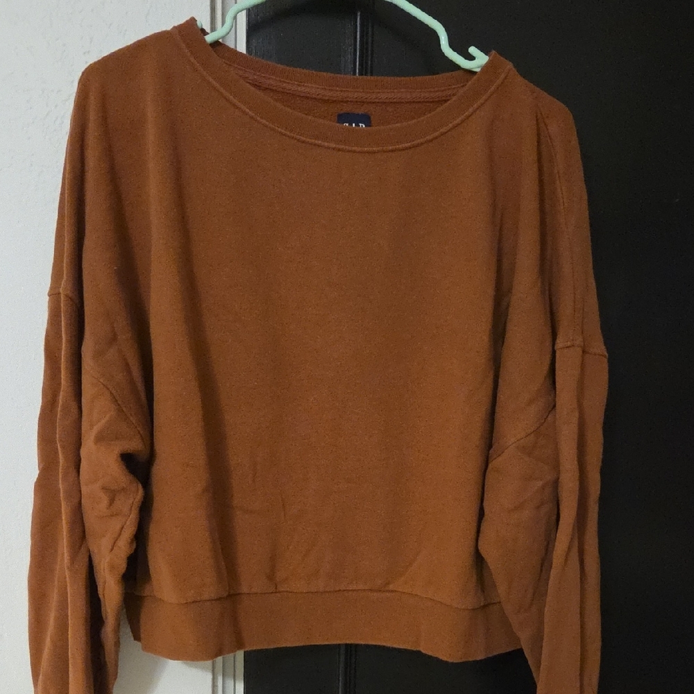 GAP Rust Boxy Sweatshirt